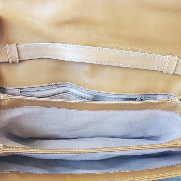 Gucci Vintage Micro GG Monogram Tan Coated Canvas Crossbody Bag - Picture 6 of 16